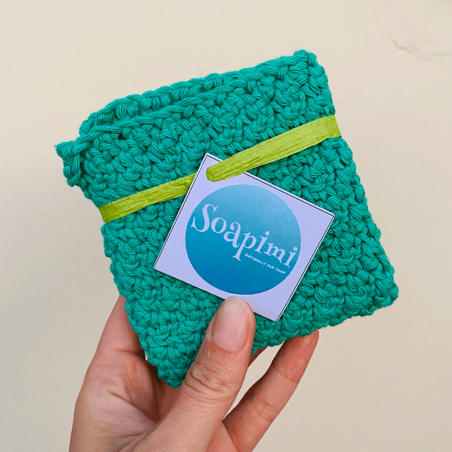 Soapimi Crochet Cotton Washcloth