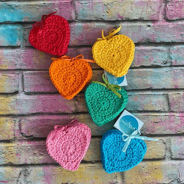 Soapimi Set of 3 Cotton Face Scrubbies