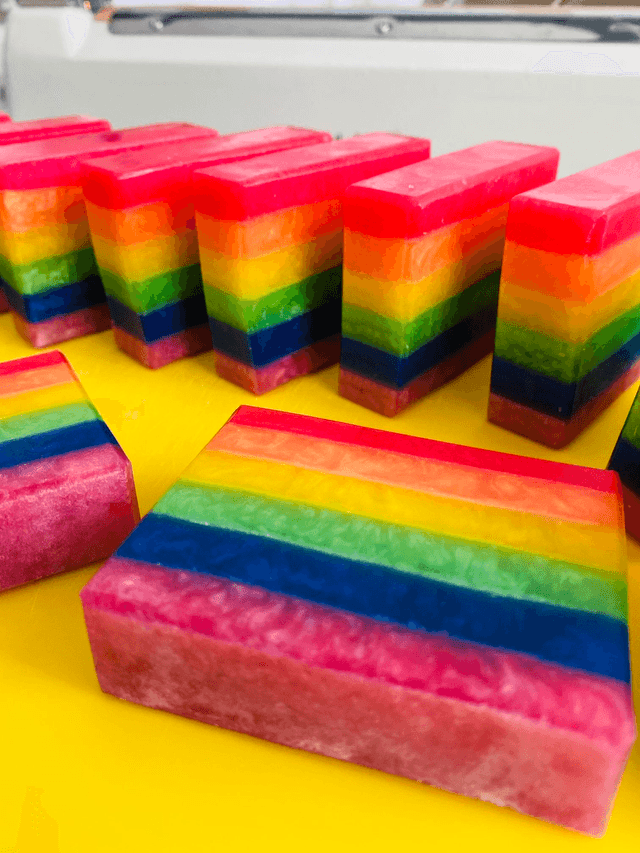 Soapimi Rainbow Soap Bar - Fragrance Free