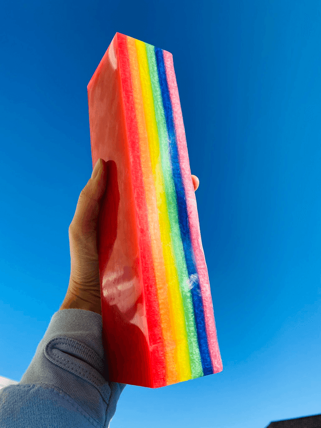 Soapimi Rainbow Soap Bar - Fragrance Free