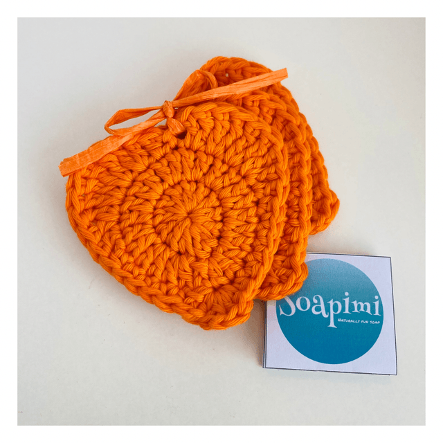 Soapimi Set of 3 Cotton Face Scrubbies