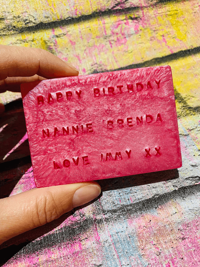 Soapimi Custom Message Soap Bar
